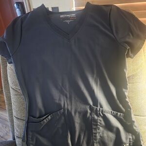 Grey's Anatomy Charcoal Scrub Top